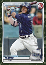 Load image into Gallery viewer, 2020 Bowman Baseball Cards - Prospects CAMO PARALLEL (1-100): #BP-1 Wander Franco