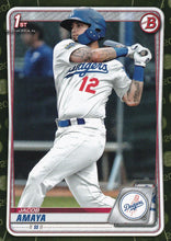 Load image into Gallery viewer, 2020 Bowman Baseball Cards - Prospects CAMO PARALLEL (1-100): #BP-3 Jacob Amaya