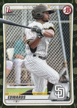 Load image into Gallery viewer, 2020 Bowman Baseball Cards - Prospects CAMO PARALLEL (1-100): #BP-10 Xavier Edwards