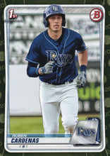 Load image into Gallery viewer, 2020 Bowman Baseball Cards - Prospects CAMO PARALLEL (1-100): #BP-23 Ruben Cardenas