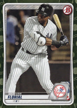 Load image into Gallery viewer, 2020 Bowman Baseball Cards - Prospects CAMO PARALLEL (1-100): #BP-31 Estevan Florial