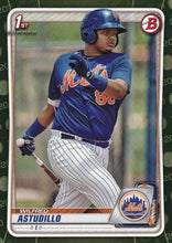 Load image into Gallery viewer, 2020 Bowman Baseball Cards - Prospects CAMO PARALLEL (1-100): #BP-37 Wilfred Astudillo