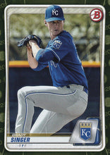 Load image into Gallery viewer, 2020 Bowman Baseball Cards - Prospects CAMO PARALLEL (1-100): #BP-42 Brady Singer