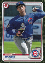 Load image into Gallery viewer, 2020 Bowman Baseball Cards - Prospects CAMO PARALLEL (1-100): #BP-49 Brailyn Marquez