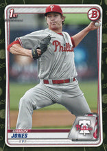 Load image into Gallery viewer, 2020 Bowman Baseball Cards - Prospects CAMO PARALLEL (1-100): #BP-65 Damon Jones