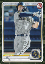 Load image into Gallery viewer, 2020 Bowman Baseball Cards - Prospects CAMO PARALLEL (1-100): #BP-81 Tristen Lutz
