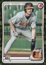 Load image into Gallery viewer, 2020 Bowman Baseball Cards - Prospects CAMO PARALLEL (1-100): #BP-90 Adam Hall