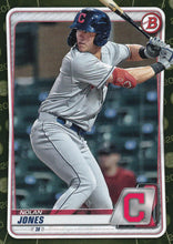 Load image into Gallery viewer, 2020 Bowman Baseball Cards - Prospects CAMO PARALLEL (1-100): #BP-95 Nolan Jones