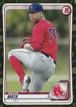 Load image into Gallery viewer, 2020 Bowman Baseball Cards - Prospects CAMO PARALLEL (101-150) ~ Pick your card