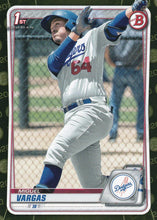 Load image into Gallery viewer, 2020 Bowman Baseball Cards - Prospects CAMO PARALLEL (101-150) ~ Pick your card