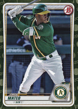 Load image into Gallery viewer, 2020 Bowman Baseball Cards - Prospects CAMO PARALLEL (101-150) ~ Pick your card