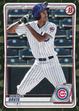 Load image into Gallery viewer, 2020 Bowman Baseball Cards - Prospects CAMO PARALLEL (101-150) ~ Pick your card