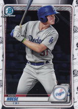 Load image into Gallery viewer, 2020 Bowman Baseball Cards - Chrome Prospects (1-100) ~ Pick your card