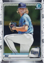 Load image into Gallery viewer, 2020 Bowman Baseball Cards - Chrome Prospects (1-100) ~ Pick your card