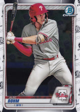 Load image into Gallery viewer, 2020 Bowman Baseball Cards - Chrome Prospects (1-100) ~ Pick your card