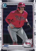 Load image into Gallery viewer, 2020 Bowman Baseball Cards - Chrome Prospects (1-100) ~ Pick your card
