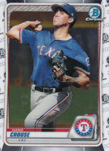 Load image into Gallery viewer, 2020 Bowman Baseball Cards - Chrome Prospects (101-150): #BCP-119 Hans Crouse
