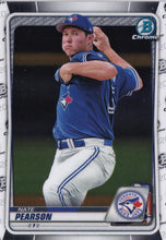Load image into Gallery viewer, 2020 Bowman Baseball Cards - Chrome Prospects (101-150): #BCP-124 Nate Pearson