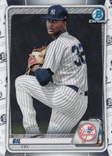 Load image into Gallery viewer, 2020 Bowman Baseball Cards - Chrome Prospects (101-150): #BCP-132 Luis Gil
