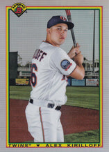 Load image into Gallery viewer, 2020 Bowman - 1990 Bowman Chrome Refractor Insert: #90B-AK Alex Kirilloff