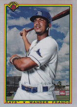 Load image into Gallery viewer, 2020 Bowman - 1990 Bowman Chrome Refractor Insert: #90B-WF Wander Franco