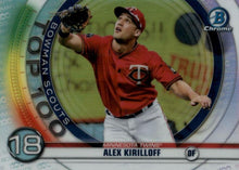 Load image into Gallery viewer, 2020 Bowman Scouts’ Top 100 Chrome Refractor Insert ~ Pick your card