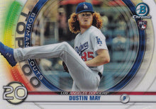 Load image into Gallery viewer, 2020 Bowman Scouts’ Top 100 Chrome Refractor Insert ~ Pick your card