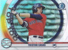 Load image into Gallery viewer, 2020 Bowman Scouts’ Top 100 Chrome Refractor Insert ~ Pick your card
