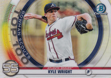 Load image into Gallery viewer, 2020 Bowman Scouts’ Top 100 Chrome Refractor Insert ~ Pick your card