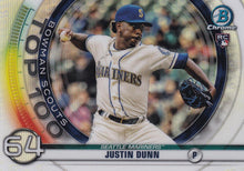 Load image into Gallery viewer, 2020 Bowman Scouts’ Top 100 Chrome Refractor Insert ~ Pick your card