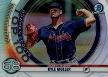 Load image into Gallery viewer, 2020 Bowman Scouts’ Top 100 Chrome Refractor Insert ~ Pick your card