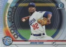 Load image into Gallery viewer, 2020 Bowman Scouts’ Top 100 Chrome Refractor Insert ~ Pick your card