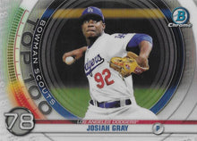 Load image into Gallery viewer, 2020 Bowman Scouts’ Top 100 Chrome Refractor Insert ~ Pick your card