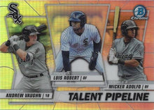 Load image into Gallery viewer, 2020 Bowman - Talent Pipeline Trios Chrome Refractor Insert ~ Pick your card