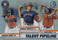 Load image into Gallery viewer, 2020 Bowman - Talent Pipeline Trios Chrome Refractor Insert ~ Pick your card
