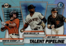 Load image into Gallery viewer, 2020 Bowman - Talent Pipeline Trios Chrome Refractor Insert ~ Pick your card