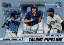 Load image into Gallery viewer, 2020 Bowman - Talent Pipeline Trios Chrome Refractor Insert ~ Pick your card