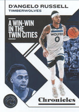 Load image into Gallery viewer, 2019-20 Panini Chronicles Basketball Cards #1-100: #6 D'Angelo Russell  - Minnesota Timberwolves