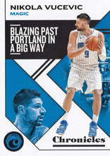 Load image into Gallery viewer, 2019-20 Panini Chronicles Basketball Cards #1-100: #7 Nikola Vucevic  - Orlando Magic