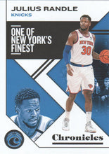 Load image into Gallery viewer, 2019-20 Panini Chronicles Basketball Cards #1-100: #19 Julius Randle  - New York Knicks
