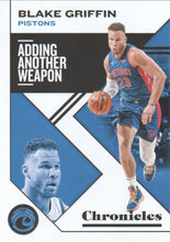 Load image into Gallery viewer, 2019-20 Panini Chronicles Basketball Cards #1-100: #20 Blake Griffin  - Detroit Pistons