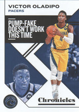 Load image into Gallery viewer, 2019-20 Panini Chronicles Basketball Cards #1-100: #25 Victor Oladipo  - Indiana Pacers