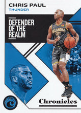 Load image into Gallery viewer, 2019-20 Panini Chronicles Basketball Cards #1-100: #31 Chris Paul  - Oklahoma City Thunder