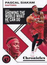 Load image into Gallery viewer, 2019-20 Panini Chronicles Basketball Cards #1-100: #46 Pascal Siakam  - Toronto Raptors
