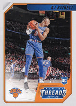Load image into Gallery viewer, 2019-20 Panini Chronicles Basketball Cards #1-100: #90 RJ Barrett RC - New York Knicks