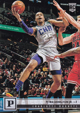 Load image into Gallery viewer, 2019-20 Panini Chronicles Basketball Cards #101-200: #110 PJ Washington Jr. RC - Charlotte Hornets