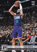 Load image into Gallery viewer, 2019-20 Panini Chronicles Basketball Cards #101-200: #124 Cody Martin RC - Charlotte Hornets