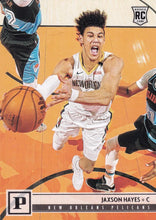 Load image into Gallery viewer, 2019-20 Panini Chronicles Basketball Cards #101-200: #129 Jaxson Hayes RC - New Orleans Pelicans