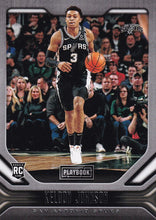 Load image into Gallery viewer, 2019-20 Panini Chronicles Basketball Cards #101-200: #187 Keldon Johnson RC - San Antonio Spurs