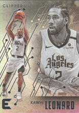 Load image into Gallery viewer, 2019-20 Panini Chronicles Basketball Cards #201-300: #209 Kawhi Leonard  - Los Angeles Clippers